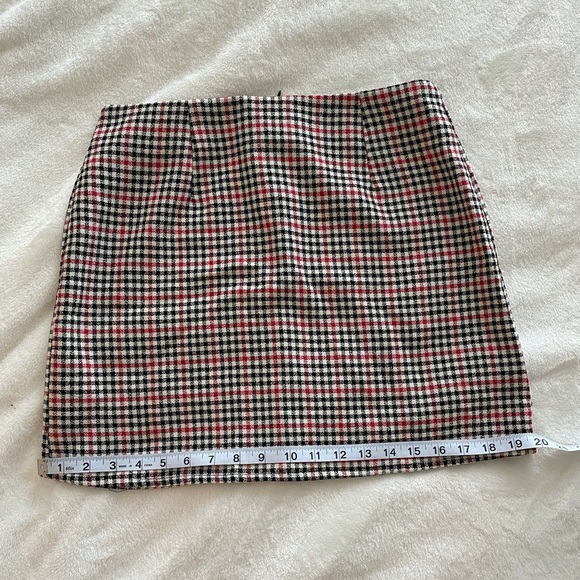 Nasty Gal Check for Me Mini Skirt - Picture 3 of 7